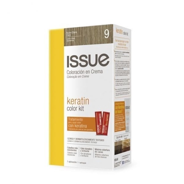 Issue Keratin Color 9 Rubio Claro Claro 9 Rubio Muy Claro #1