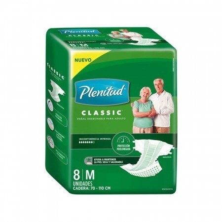 Plenitud Classic Talle M X 8 Pañales #1