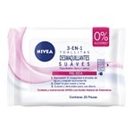 Nivea Toallitas Desmaquillantes 3 en 1  Para Piel Seca 25 Unidades #1
