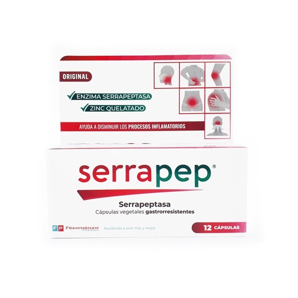 Serrapep Reduce Procesos Inflamatorios X 15 Capsulas