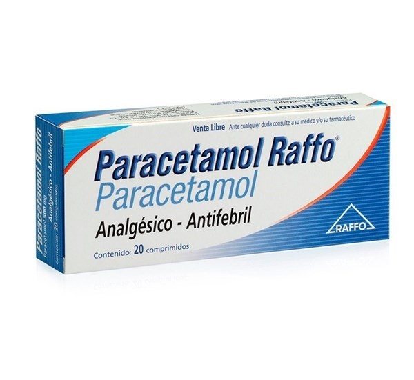 Paracetamol Raffo 500 Mg X 20 Comprimidos #1