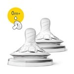 Tetina Avent Natural Flujo Para Recien Nacidos + 0 Meses X 2 Unidades #1