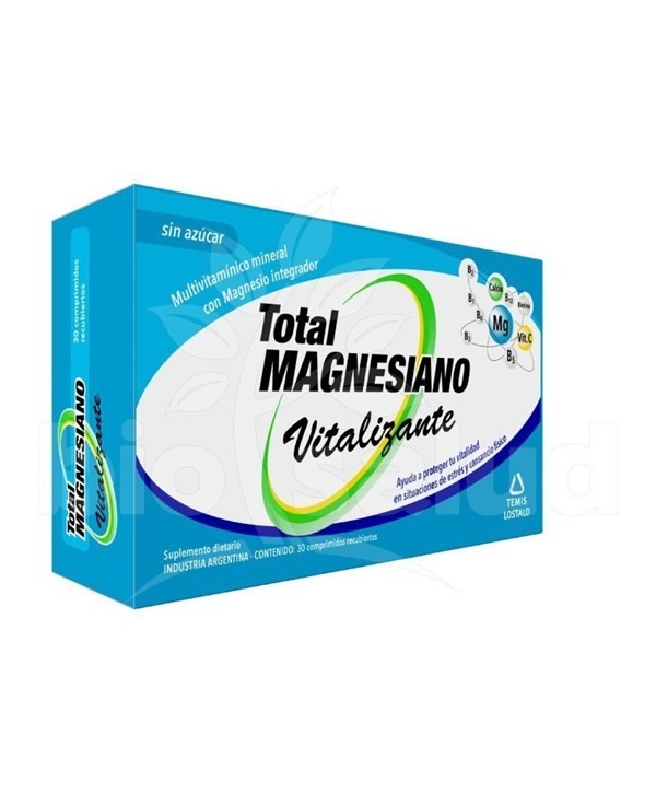 Total Magnesiano Vitalizante X 30 Comprimidos