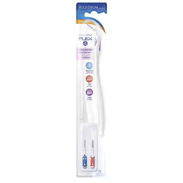 Elgydium Cepillo Interdental Clinic Flex 4 large Mixto