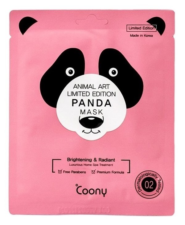 Mascara Facial Coony Animal Art Panda Mask #1