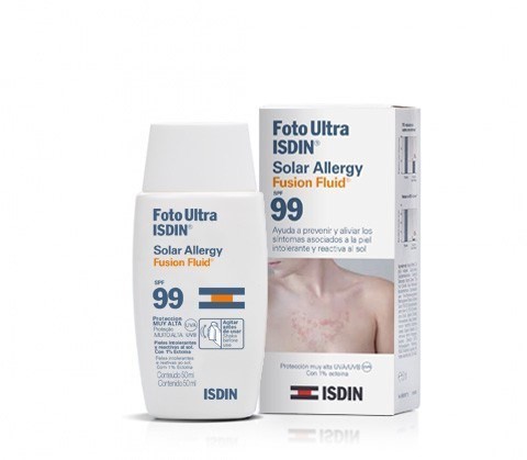 Foto Ultra Isdin Solar Allergy Fusion Fluid X 50 Ml #1