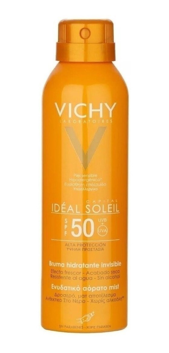 Vichy Ideal Soleil Bruma Hidratante Invisible Spf 50 X 200 Ml