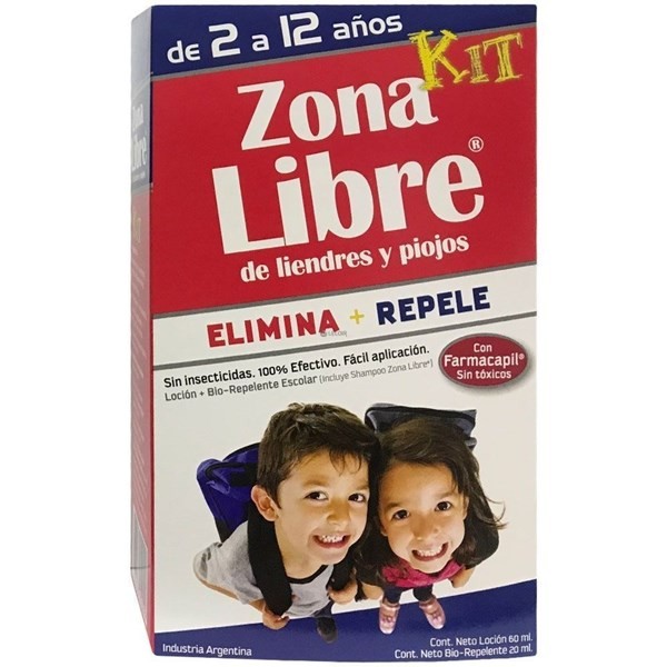 Zona Libre Kit Loción + Shampoo + Repelente