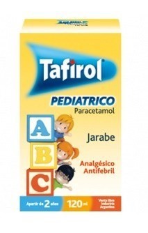 Tafirol Pediatrico Paracetamol Jarabe X 120 Ml #1