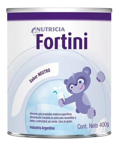 Fortini Suplemento Nutricional Polvo Neutro Lata 400 gr