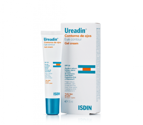 Isdin Ureadin Gel Crema Contorno de Ojos Spf 20 15 ml