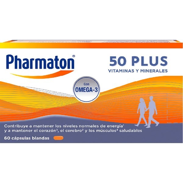 Multivitaminico Pharmaton Omega 50 plus (30 Cápsulas) #1