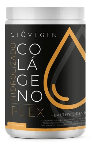 Colageno Hidrolizado Flex Giovegen Sabor Limon X 380 Gramos #1