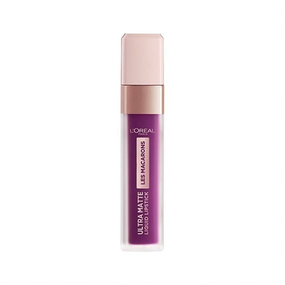 Labial Liquido Loreal Les Macarrons 840 Infinite Plum #1