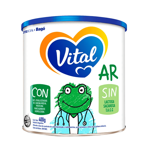 Leche De Fórmula En Polvo Nutricia Bago Vital Ar X 400 Gr #1