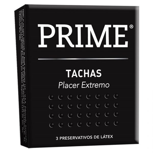 Prime Tachas X 3 Preservativos