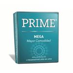 Prime Preservativos Mega (3 Unidades) #1