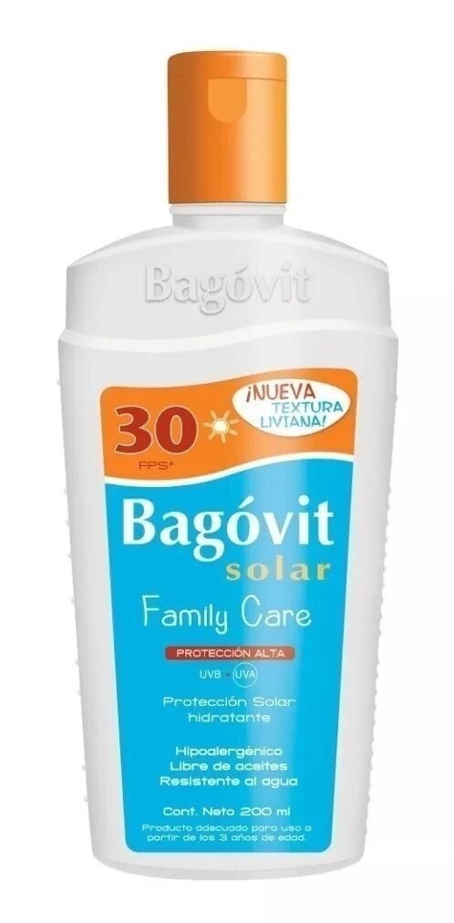 Bagovit Protector Solar Family Care Fps30 200 Ml