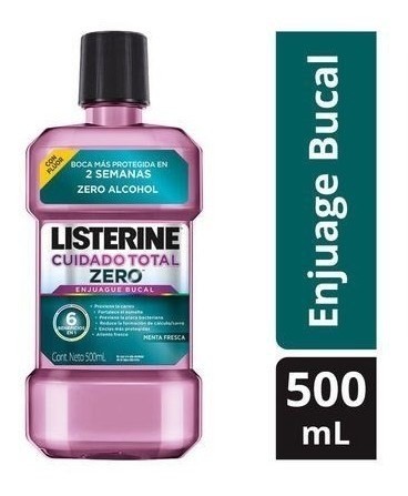 Enjuague Bucal Cuidado Total Zero 500ml #1