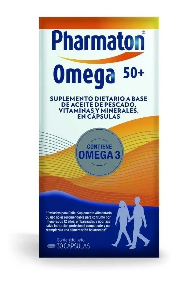 Pharmaton Omega 50+ Suplemento Dietario 30 Capsulas alt