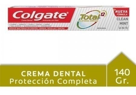 CREMA DENTAL COLGATE TOTAL 12 CLEAN MINT 140G #1