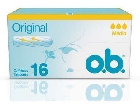 Tampones Ob Original Medio X 16 Unidades