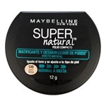 POLVO COMPACTO MAYBELLINE SUPER NATURAL FIT ME MATT BUFF BEIGE 12 G #1