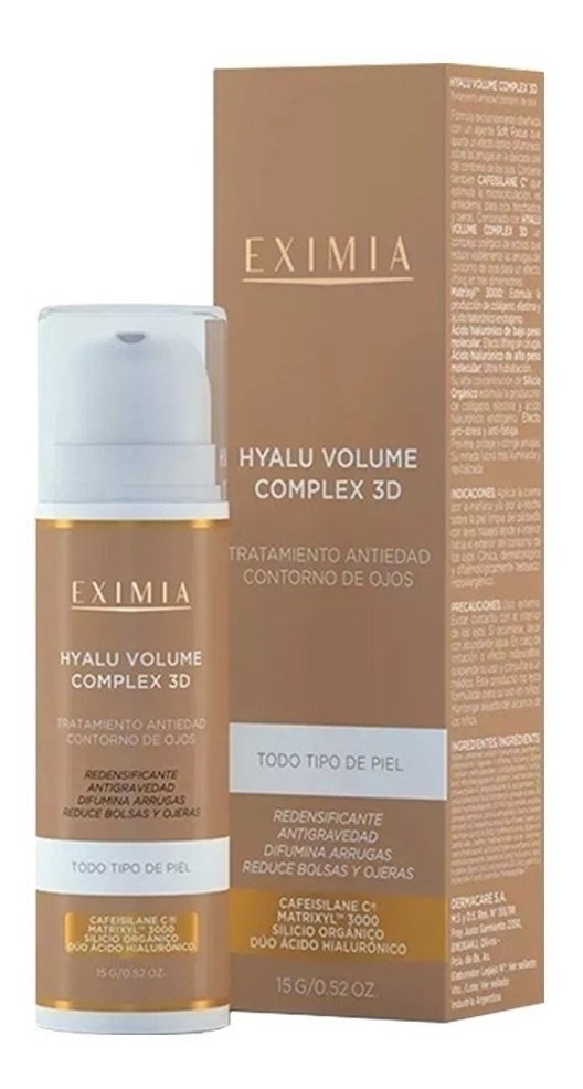 Eximia Hyalu Volume Complex 3d Contorno De Ojos Antiedad 15g