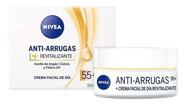 CREMA FACIAL NIVEA REVITALIZANTE ANTIARRUGAS +55 X50ML #1
