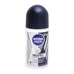 DESODORANTE NIVEA ANTITRANSPIRANTE MEN INVISIBLE B&W ROLL ON X 50 ML #1