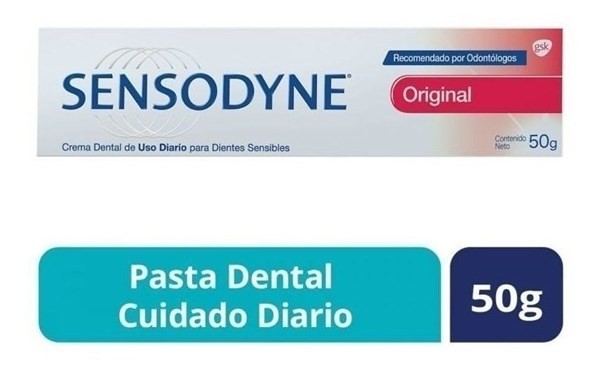 Sensodyne Original Pasta Dental Para Dientes Sensibles, 50g #1