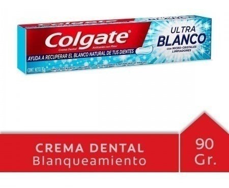 CREMA DENTAL COLGATE ULTRA BLANCO 90G #1