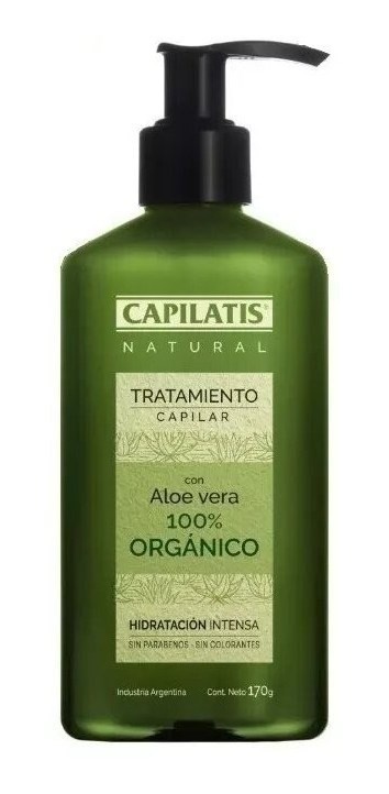 Tratamiento Capilar Aloe Vera Orgánico X 170 Gr #1