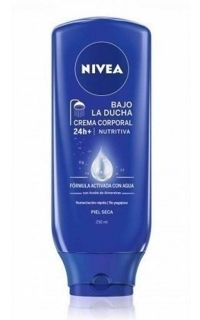 CREMA CORPORAL NIVEA BAJO LA DUCHA MILK NUTRITIVA X 250 ML #1