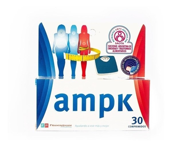AMPK SUPLEMENTO DIETARIO X 30 COMPRIMIDOS 