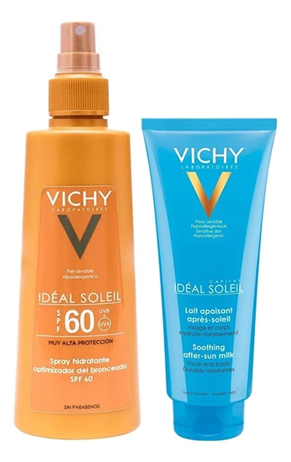 Vichy Bronceador Alta Proteccion 60fps 200ml+post Solar , Vichy Solares
