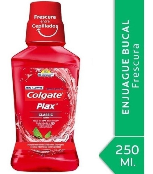 ENJUAGUE BUCAL COLGATE PLAX CLASSIC 250ML #1