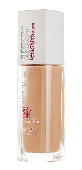 BASE LÍQUIDA MAYBELLINE SUPERSTAY FULL COVERAGE FDT GOLDEN #1