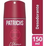 Desodorante Hombre Patrichs L'uomo 150ml Aerosol #1
