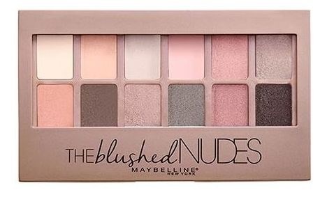PALETA DE SOMBRAS MAYBELLINE EYE SHADOW PALETTE THE BLUSHED NUDE