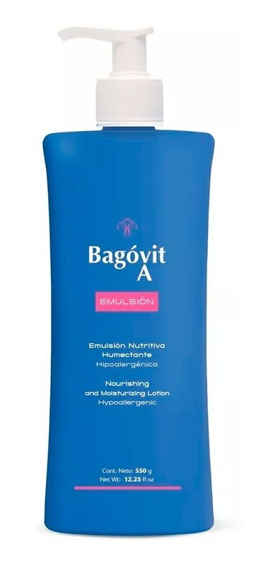 CREMA CORPORAL BAGOVIT EMULSIÓN CON DOSIFICADOR  X 350GR  #1