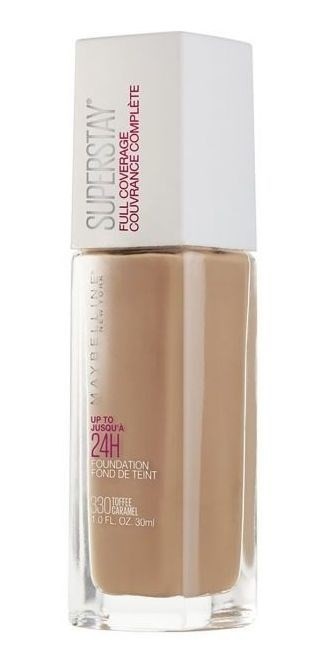 BASE LÍQUIDA MAYBELLINE SUPERSTAY FULL COVERAGE FDT TOFFEE #1