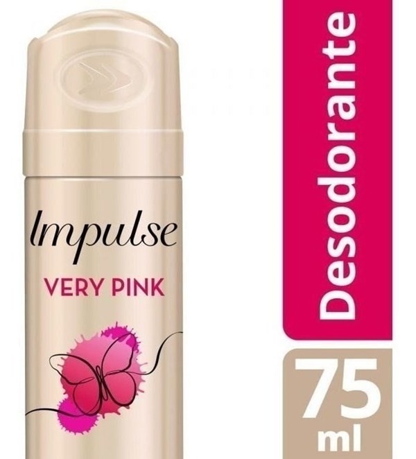 Desodorante Impulse Very Pink Aerosol 75ml #1