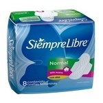 Siempre Libre Toallas Femeninas Normal Con Alas X 8 Un #1