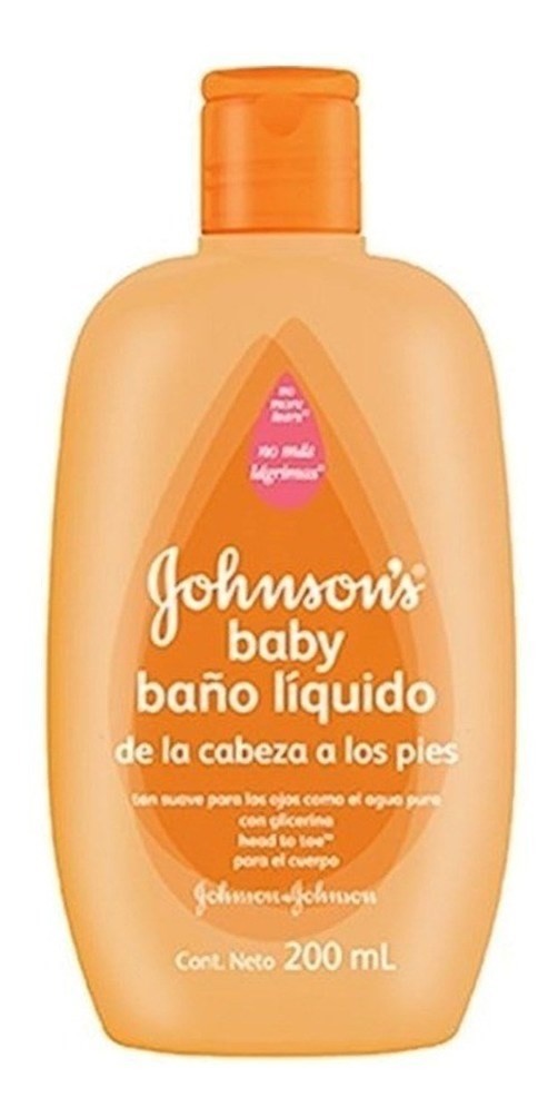 Johnson's Baby Jabón Baño Liquido De Cabeza A Pies 200ml #1