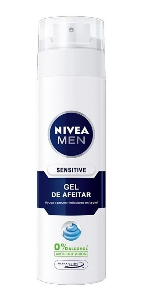 GEL DE AFEITAR NIVEA MEN SENSITIVE PIEL SENSIBLE X 200 ML #1