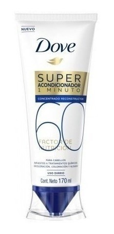 ACONDICIONADOR DOVE 1 MINUTO RECONSTRUCCIÓN FACTOR 60 X 170 ml #1