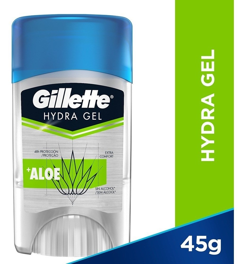 Antitranspirante Gillette Aloe Hydra Gel 45 G, Gillette
