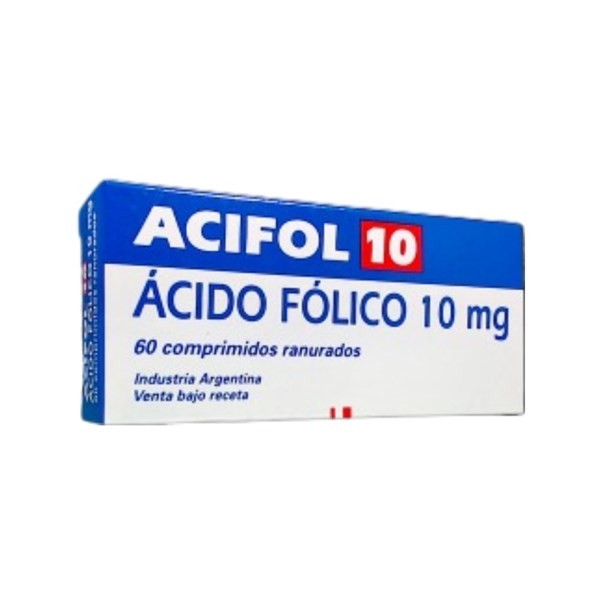 Dominguez Acifol 10 Fólico, C. 10 Mg x 60 Comp #1