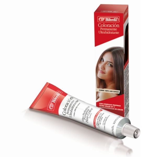 Biferdil Coloracion Ultrahidratante 7 Rubio #1
